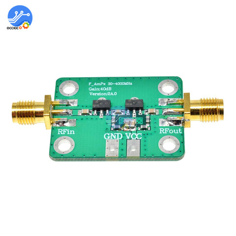 Module d'amplificateur RF 30-4000MHz, amplificateur de puissance RF LNA à haut Gain 40db pour FM HF VHF/UHF ► Photo 1/6