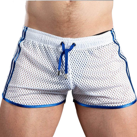 Shorts d'entraînement pour hommes, vêtements de sport décontractés, Fitness, course à pied, pantalons courts, maillots de bain, vêtements de plage pour hommes ► Photo 1/6