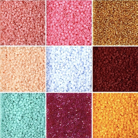 FAIRYWOO-perles Miyuki pour la fabrication de bracelets, accessoires pour la fabrication de bijoux pour bébés, 20 grammes/sac, vente en gros ► Photo 1/6