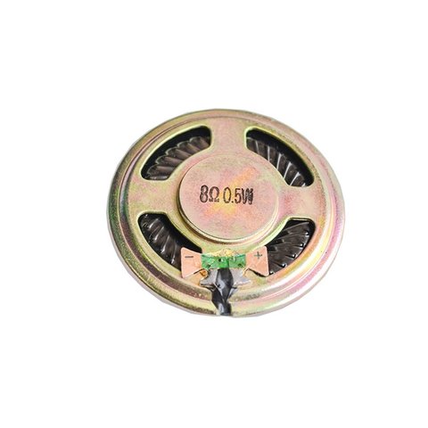 5 pièces 0.5W 8R haut-parleur 36MM 8 Ohms 5W Mini haut-parleur rond diamètre épaisseur 4.8MM petit klaxon sonnette haut-parleur 8Ohm pour Arduino ► Photo 1/2