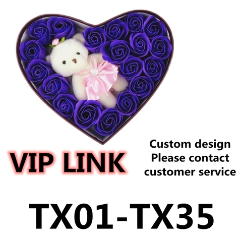 Coffret cadeau en forme de cœur, lien VIP TX01-TX35 ► Photo 1/6