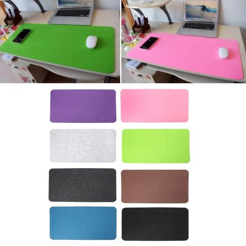 1PC grand tapis de souris en tissu feutre tapis de souris antidérapant tapis de souris pour bureau tapis de bureau ► Photo 1/6