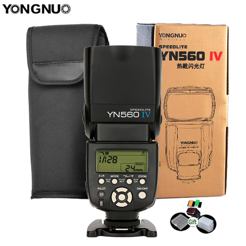 Yongnuo YN560IV Speedlite 2.4G sans fil Radio maître esclave Flash YN560 IV pour appareil photo reflex numérique Canon Nikon Sony Pentax Olympus Fuji ► Photo 1/6