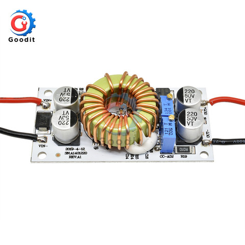 10A 250W/500W Boost convertisseur tension constante courant Constant entraînement Module d'alimentation DC-DC Module d'entraînement régulateur de tension ► Photo 1/6