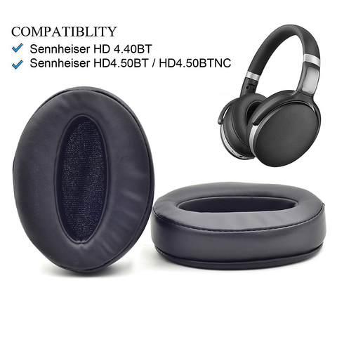 Sennheiser – oreillettes de remplacement, coussinets, écouteurs Bluetooth, HD4.50BT, HD4.50BTNC, HD4.40BT, HD 4.50BT, 4.50BTNC, 4.40BT ► Photo 1/6
