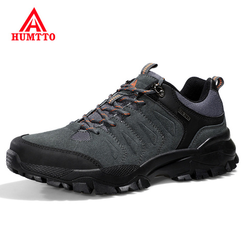 HUMTTO dégagement professionnel grande taille chaussures de randonnée hommes hiver en plein air respirant Trekking baskets chasse Camping hommes chaussures ► Photo 1/6