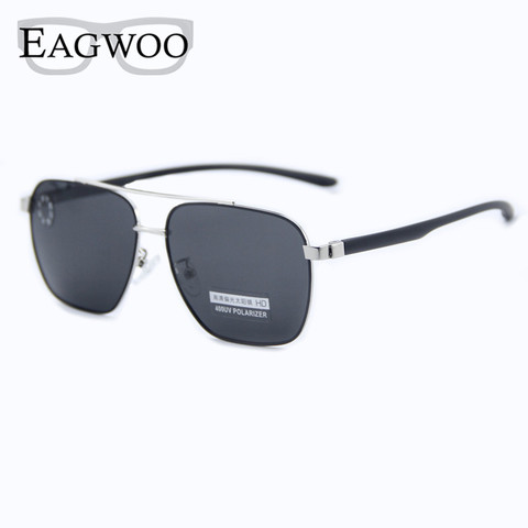 Eagwoo – lunettes De soleil polarisées pour hommes, pour l'extérieur, carrées, Anti UV et Anti-éblouissement, nouvelle collection 2022 ► Photo 1/6