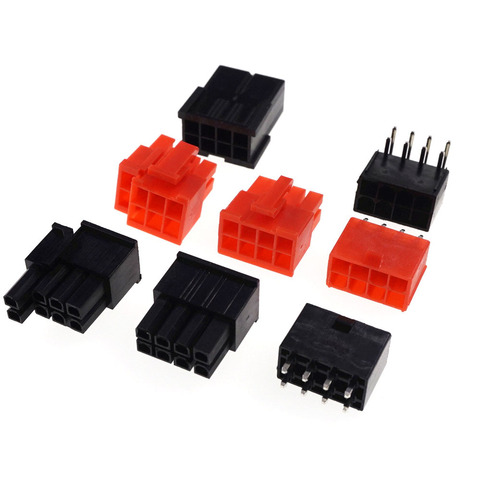 Prise de courant GPU 8 broches | 20 pièces, connecteur pour carte graphique PCI-E PCI Express, carte vidéo graphique PCIe, connecteur d'ordinateur 4.2mm ► Photo 1/5