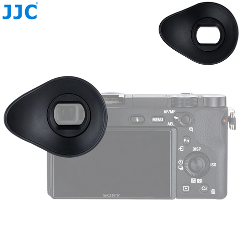 JJC Silicone 360 ° Rotatif Oeilleton Viseur Oculaire Pour Sony A6100 A6300 A6000 NEX-6 NEX-7 Caméra œilleton Remplace FDA-EP10 ► Photo 1/6