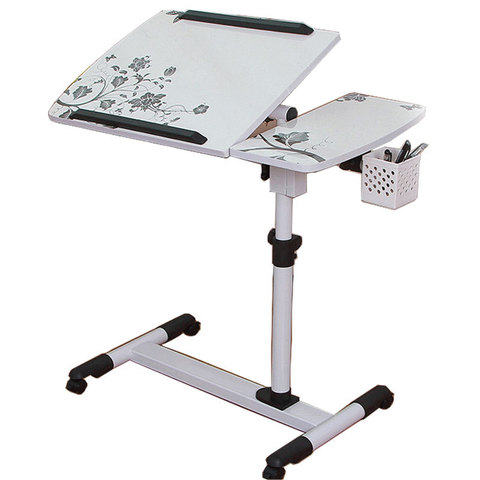 K-star – Table d'ordinateur pliable normale, réglable, rotation à ordinateur Portable degrés, pour ordinateur Portable, peut être relevée, bureau debout, livraison ► Photo 1/6