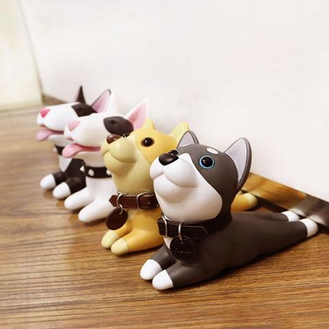 Bouchon de porte mignon chien cochon souris chat forme butoir de porte dur PVC arrêt de porte cale cadeau arrêt de porte bouchon de sécurité garde arrêt ► Photo 1/6