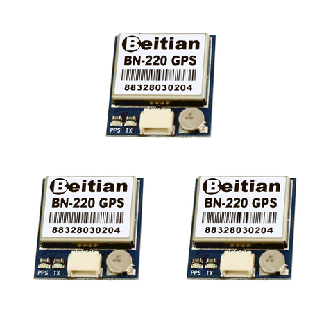 Beitian-Module d'antenne double BN-220 BN220 GPS GLONASS niveau TTL pour course RC FPV, Drone avion hélicoptère quadrirotor ► Photo 1/5