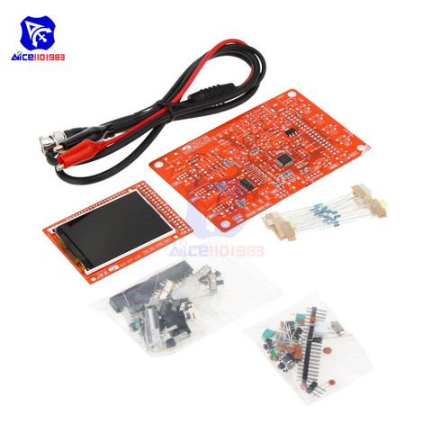 Diymore – Oscilloscope numérique de 2.4 pouces, avec écran LCD TFT, STM32, 200KHz, pince crocodile, sonde de Diagnostic électronique, Kit d'apprentissage pour DSO138 ► Photo 1/6