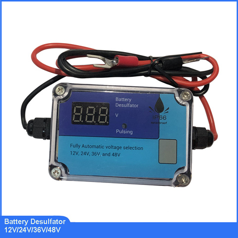 Équilibreur de batterie pour système de batterie au plomb 12V/24V/36V/48V, désulfatateur de batterie ► Photo 1/2