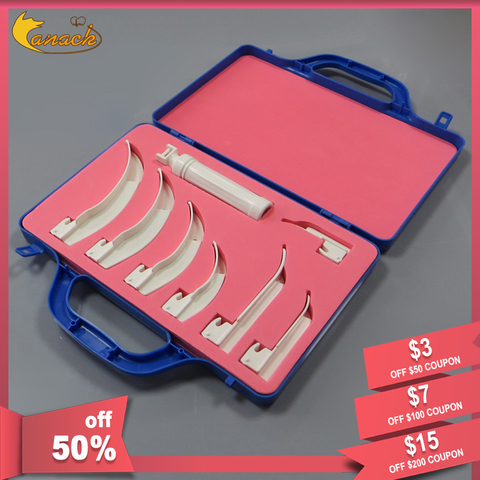 Laryngoscope jetable en Fiber optique, haute qualité ► Photo 1/6