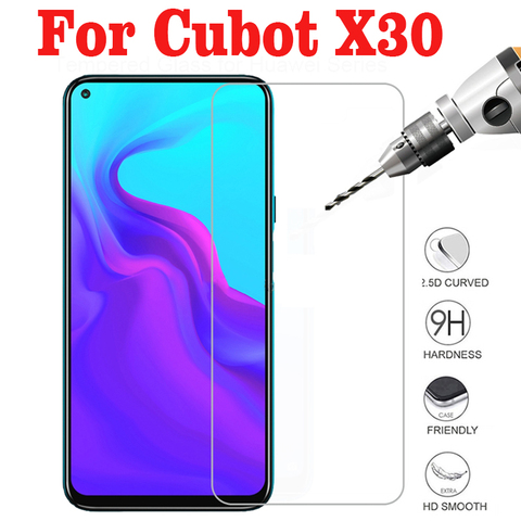 Verre trempé pleine colle pour Cubot X30 Original 9H Film de protection de haute qualité protecteur d'écran anti-déflagrant pour Cubot X30 ► Photo 1/5