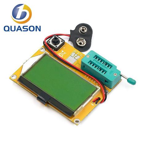 LCR-T4 Mega328 M328 LCD écran numérique Transistor testeur compteur rétro-éclairage Diode Triode capacité mètre MOS/PNP/NPN/JFET ► Photo 1/5