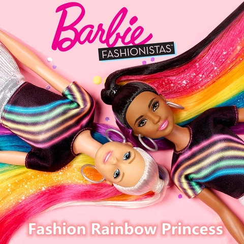 Historique Des Prix Et Avis Sur Ensemble De Poupees Barbie Original Boite Cadeau Raiponce Arc En Ciel Pour Filles Maison De Jeux Jouets De Toilettage Pour Cadeau D Anniversaire Fxn96 Vendeur Aliexpress Babelove Store
