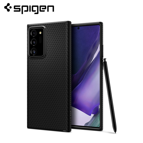 Spigen – coque souple antidérapante en TPU, noir mat, pour Samsung Galaxy Note 20 Ultra (6.9 