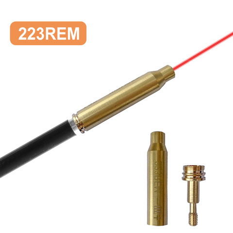 Laser tactique rouge 223REM, point en laiton, flèche pour tir à l'arc, Laser rouge, cartouche d'alésage, longueur d'onde, accessoires de chasse ► Photo 1/6