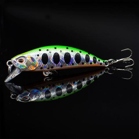 FOVONON 1 pièces Pêche Leurre Minnow 7 cm 8.5g Crankbait Dur Appât Serré Wobble Lent coulant Jerkbait Pêche ► Photo 1/6