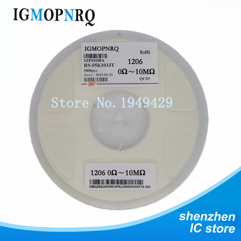 Résistance SMD 200 1%, 1206 pièces, 0R ~ 10M 1/4W 0 0.1 1 10 100 150 220 ohm 1K 330 K 10K 2.2K 0R 1R 10R 100R 150R 220R 330R 1M 10M ► Photo 1/2