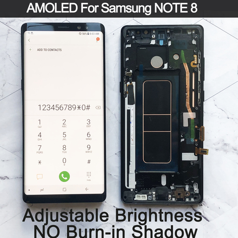 Écran tactile LCD AMOLED de remplacement, 6.3 pouces, pour SAMSUNG Galaxy NOTE 8 N950 N950F N950N, Original ► Photo 1/6