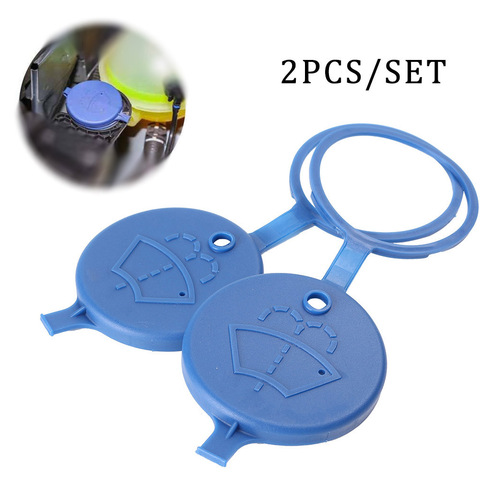 2 pièces voiture pare-brise lave-glace liquide réservoir réservoir bouteille Pot bouchon couvercle pour Peugeot 106 206 207 307 pour Citroen etc. ► Photo 1/6
