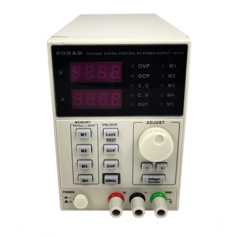 KORAD KA3005D KA3005D CNC alimentation à tension stabilisée à courant continu à canal unique affichage 4 bits alimentation CNC ► Photo 1/6