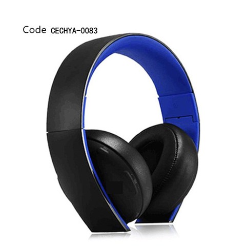 Oreillettes en peau de mouton coussin oreillettes pour SONY or sans fil PS3 PS4 7.1 casque Surround virtuel accessoires de CECHYA-0083 ► Photo 1/6