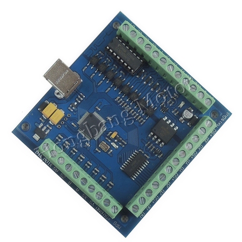 HYONGC CNC MACH3 – carte de dérivation pour gravure, contrôleur de mouvement pas à pas lisse, USB 4 axes 100KHz, 12-24V ► Photo 1/5