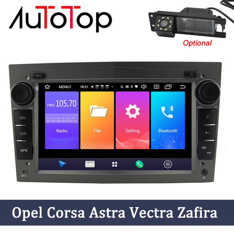 AUTOTOP – autoradio multimédia 2din, DVD, Navigation GPS, Bluetooth, USB, pour Opel, Antara, Vauxhall, Meriva, Vectra, Opel Astra H ► Photo 1/6