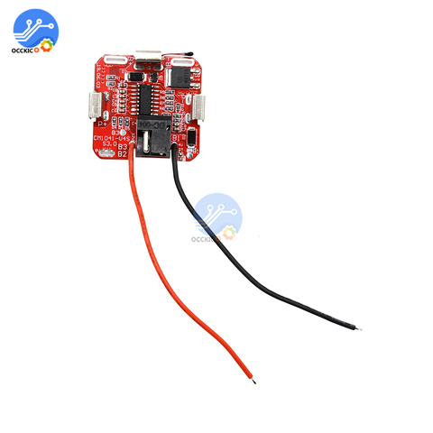 BMS 4s 16.8V 30A simple MOS 18650, carte de Protection contre la surcharge et la décharge, batterie au Lithium Li-ion ► Photo 1/6