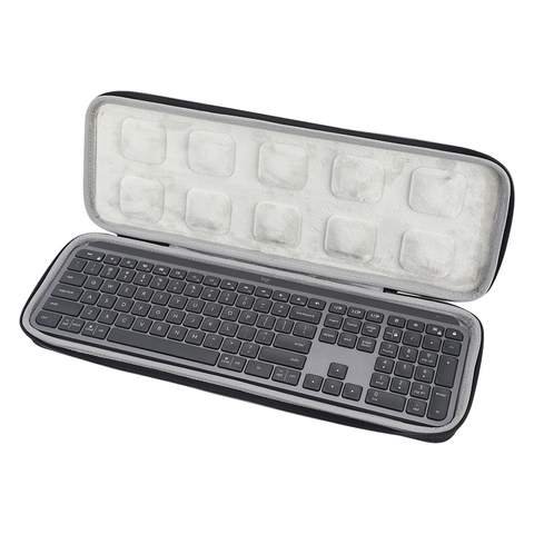 Étui rigide pour Logitech MX Keys clavier éclairé sans fil avancé sac de rangement de transport de voyage ► Photo 1/6