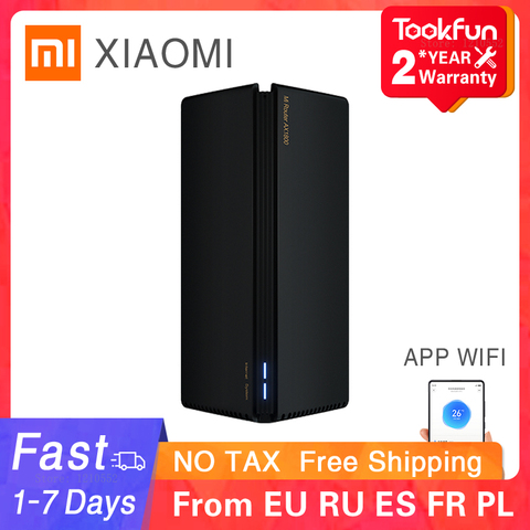 Xiaomi – Routeur sans fil AX1800 Wifi à double fréquence 2,4 GHz et 5 GHz, amplificateur de signal, mémoire 256 Mo, prise en charge de plusieurs réseaux Mesh, VPN, full Gigabit OFDMA, protocole PPPoE, année 2022 ► Photo 1/6