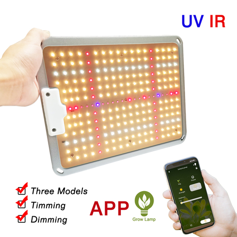 2022 plus récent Smart APP LED grandir lumière Samsung LM301H spectre complet UV IR plantation intérieure Phytolamp IP65 étanche avec Meanwell ► Photo 1/6