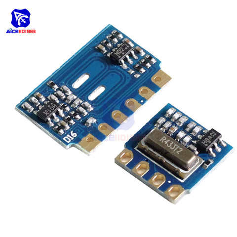 Diymore – Module émetteur-récepteur sans fil, 433Mhz, avec H34A, 433MHz, ASK, émetteur-récepteur à distance, Passthrough, H5V4D ► Photo 1/6