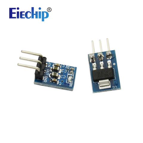 5 pcs/lot 5 v À 3.3 v DC-DC Alimentation Abaisseur Module Buck AMS1117 800MA ► Photo 1/1