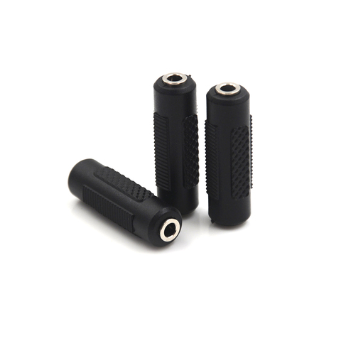 3.5mm femelle à 3.5mm nickelé femelle Audio adaptateur stéréo Jack coupleur Extender connecteur pour écouteurs ► Photo 1/6