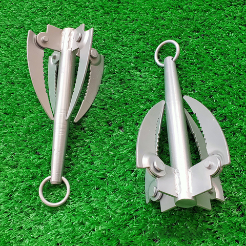 Coupe-herbe, couteau tranchant, couteau repliable, 4 griffes d'ancrage, fauche, accessoires de pêche, outils de matériel ► Photo 1/6