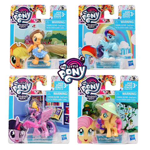 Hasbro-jouets My Little Pony Baoli, ensemble d'amitié, arc-en-ciel, pour filles, jouets de maison ► Photo 1/6