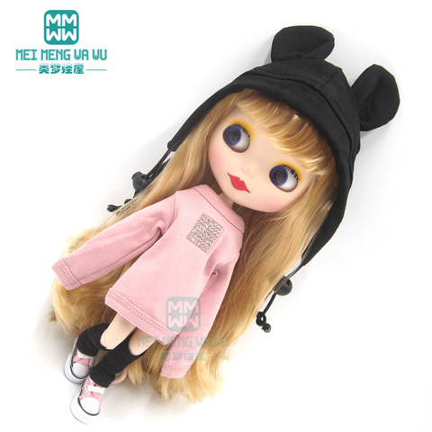 Vêtements de poupée Blyth, 1 pièce, costume quatre pièces de sport à la mode pour Blyth Azone OB23 OB24 1/6, accessoires de poupée ► Photo 1/6