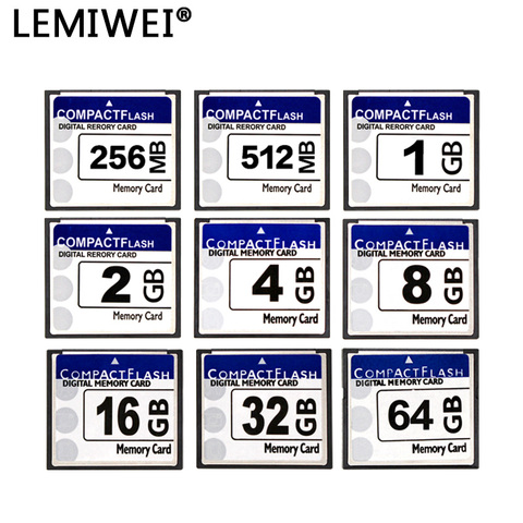 Carte mémoire CF compacte de capacité réelle, 1 go 2 go 4 go 8 go 16 go 64 go 32 go 256 mo 512 go, carte Flash pour appareil photo ► Photo 1/6