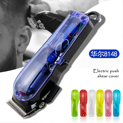 Tondeuse à cheveux transparente, couvercle supérieur Transparent, pour la série Wahl 8591/8148, G0404 ► Photo 1/6