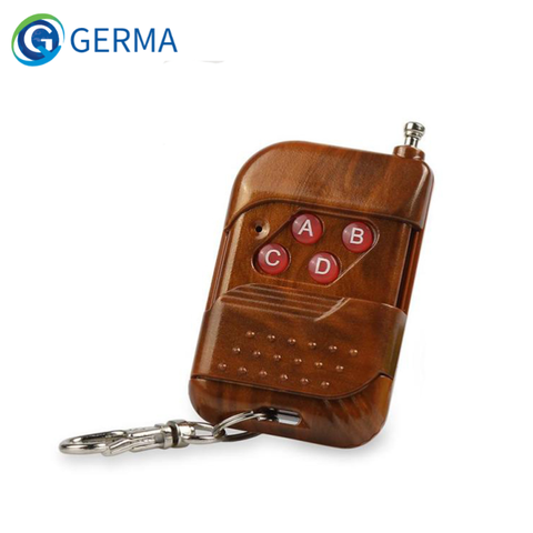 GERMA 433mhz télécommande sans fil Code d'apprentissage émetteur RF pour porte de maison intelligente universelle Garage porte électrique porte-clés ► Photo 1/6