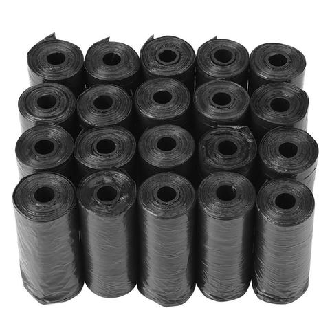 20 Rolls Dégradable Pet Chien Déchets Merde Sac Pour Animaux de Compagnie Chat Déchets Pick Up Propre Merde Sac Produits De Nettoyage ► Photo 1/6