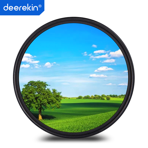 Deerekin C-PL Polarisant Circulaire Polarisant Filtre CPL pour Canon Nikon Objectif Sony 82 77 82 72 77 67 62 58 55 52 49 46 43 40.5 37 ► Photo 1/4