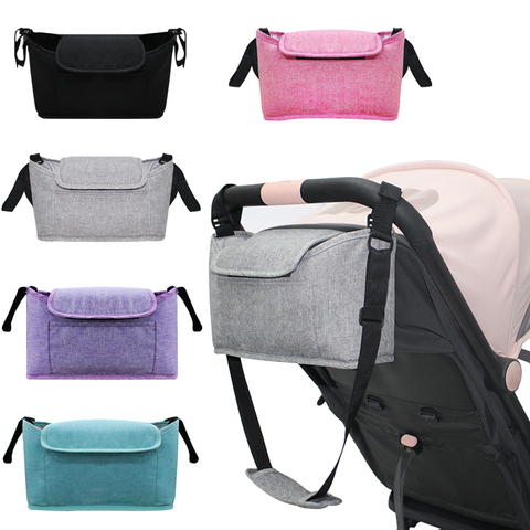 Sac poussette landau poussette organisateur bébé poussette accessoires porte-gobelet de poussette housse Trolley organisateur bébés accessoires ► Photo 1/6