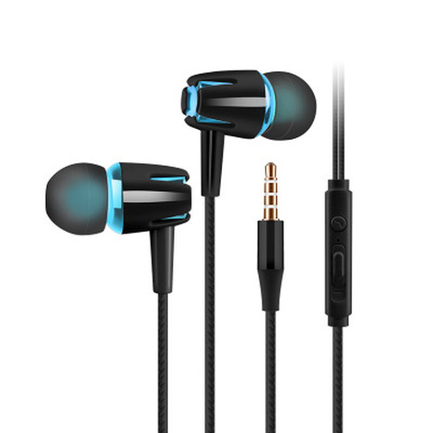 Dans l'oreille filaire écouteur 3.5mm écouteurs écouteurs musique Sport jeu casque avec micro pour IPhone Xiaomi Samsung Huawei stéréo ► Photo 1/6