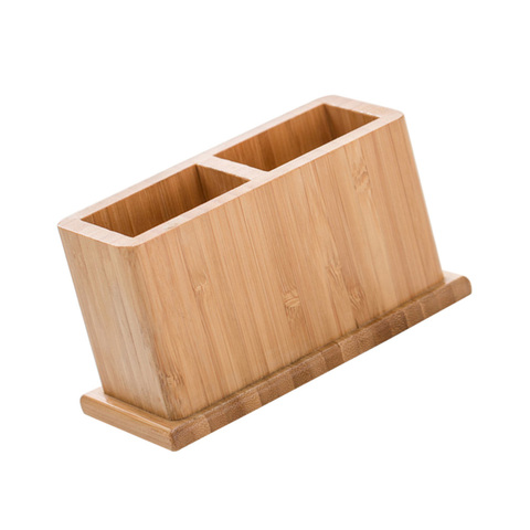 1 pc Tableware Holder Simple Bamboo Kitchen Storage Box Cutlery Organizer Chopsticks Holder for Restaurant Home ► Photo 1/6